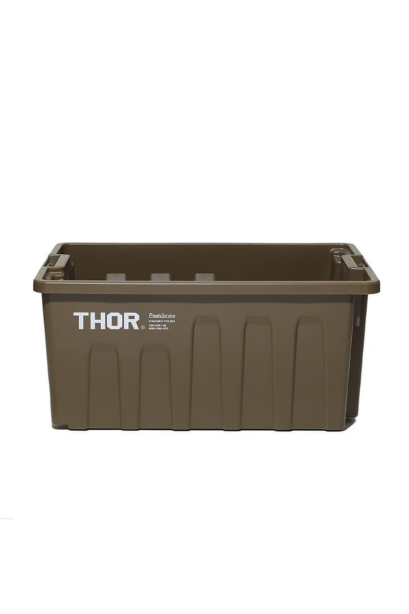 フレッシュサービスが収納コンテナ THORの別注アイテムをリリース FreshService thor container collaboration release info