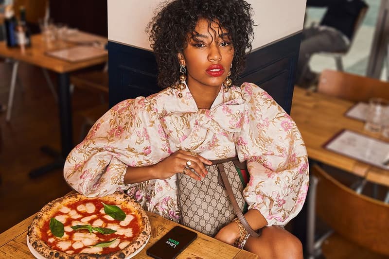 英ウーバーイーツが料理配達時に用いる紙袋を約15万円相当のグッチバッグに uber eats gucci bag giveaway zia lucia collaboration