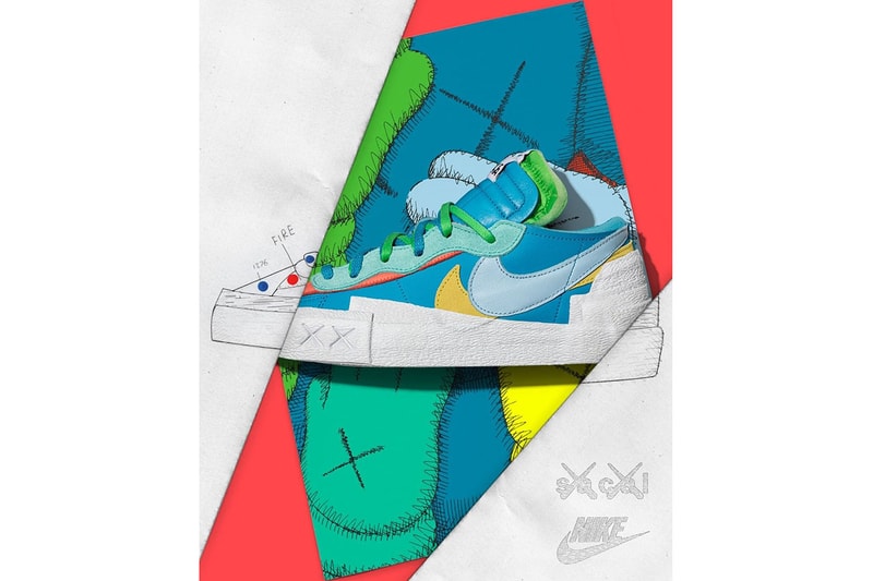 カウズ x サカイ x ナイキ ブレーザー ローの発売情報が解禁 KAWS x sacai x Nike Blazer Low release info