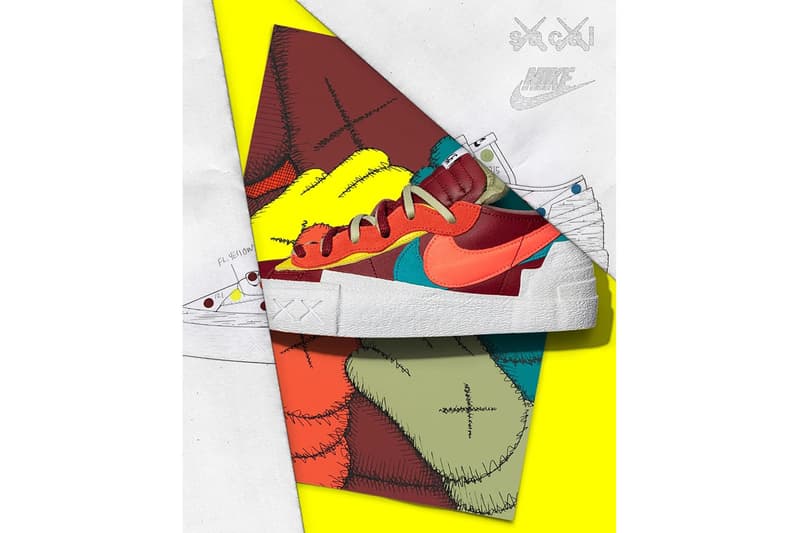 カウズ x サカイ x ナイキ ブレーザー ローの発売情報が解禁 KAWS x sacai x Nike Blazer Low release info