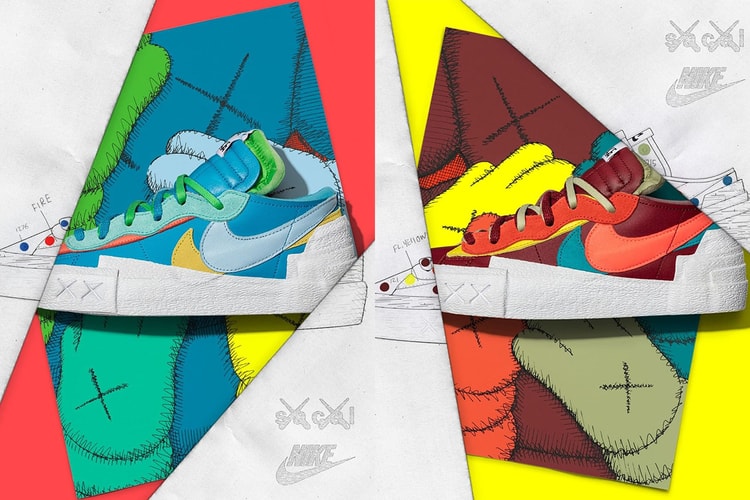 UPDATE:KAWS x sacai x Nike Blazer Low の発売情報が解禁
