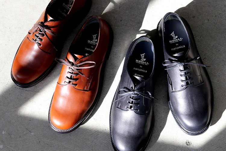 nanamica から日本が誇る老舗シューズブランド REGAL とのコラボシューズが誕生