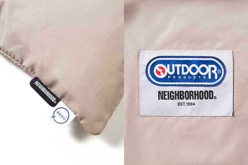 NEIGHBORHOOD x OUTDOOR PRODUCTS による2021年秋冬シーズンのコラボアイテムが到着 NEIGHBORHOOD x OUTDOOR PRODUCTS 2nd collab items 2021 fall winter release info