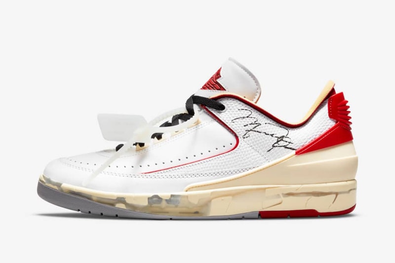 オフホワイト x エアジョーダン2 Off-White™️ x Air Jordan 2 のリリース情報が解禁  Virgil Abloh（ヴァージル・アブロー）