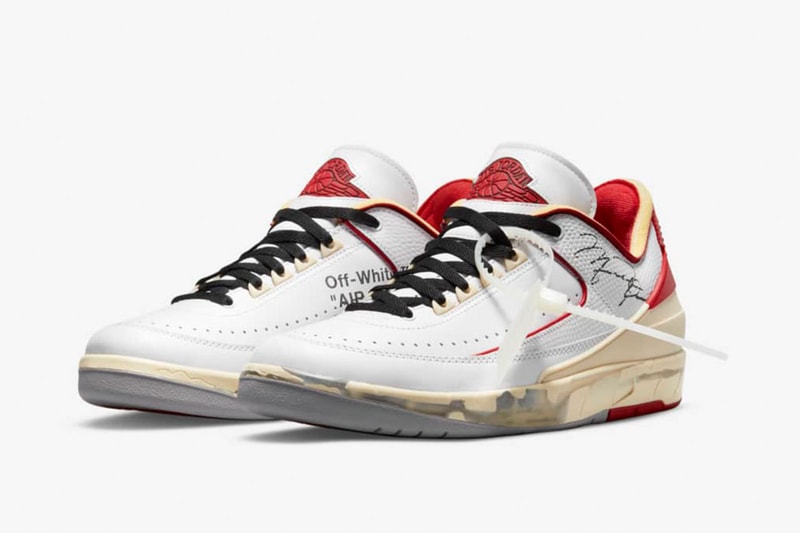 オフホワイト x エアジョーダン2 Off-White™️ x Air Jordan 2 のリリース情報が解禁  Virgil Abloh（ヴァージル・アブロー）