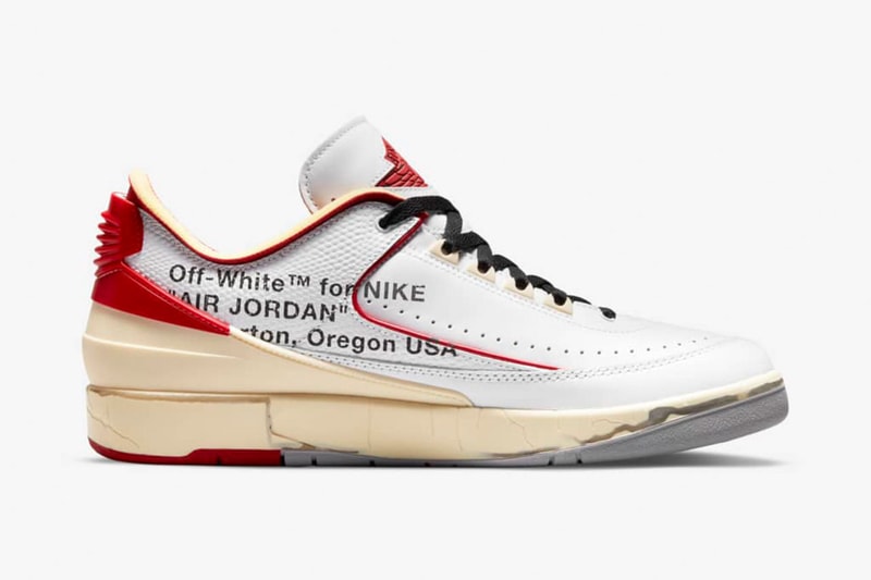 オフホワイト x エアジョーダン2 Off-White™️ x Air Jordan 2 のリリース情報が解禁  Virgil Abloh（ヴァージル・アブロー）