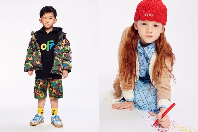 Off-White™️ からブランド初のキッズラインがローンチ