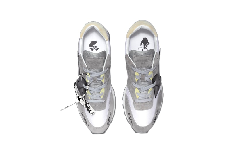 オフホワイトから1980年代のランニングシューズを想起させる新作が登場 Off-White™ Runner Fall Winter 2021 Virgil Abloh HBX HYPEBEAST Distressed Suede Mesh Leather OW Release Information Drop Date