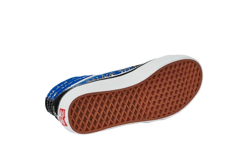 パレス スケートボード x ヴァンズからコラボ第2弾となる SK8-Hi が登場 palace skateboards vans sk8 hi mushroom shroom release details black blue marshmallow yellow buy cop purchase