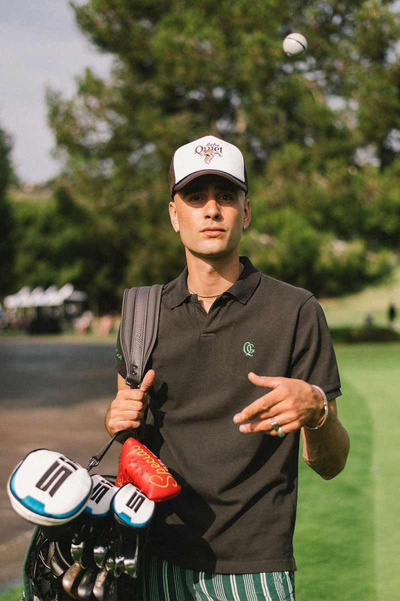 新たなゴルフファッションを発信する2ブランドが HBX に登場 Quiet Golf and ANTi COUNTRY CLUB HBX release info