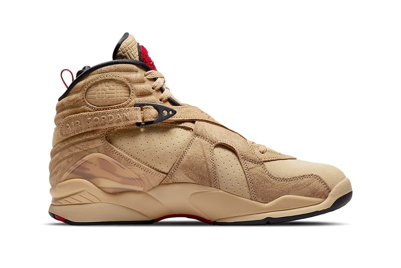 八村塁xエア ジョーダン 8のオフィシャル画像が到着 rui hachimura air jordan 8 se DO2496 700 twine gym red black sesame release date info store list buying guide photos price 