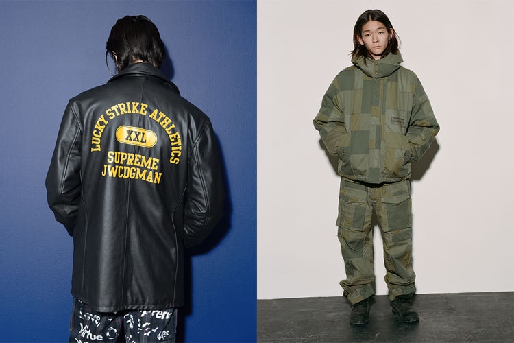 Supreme から Junya Watanabe COMME des GARÇONS MAN のアーカイブにインスパイアされたコラボアイテムが登場