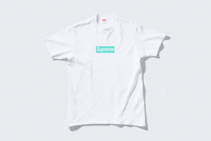 シュプリーム x ティファニー Supreme x Tiffany & Co. からジュエリー6型とボックスロゴTシャツが発売