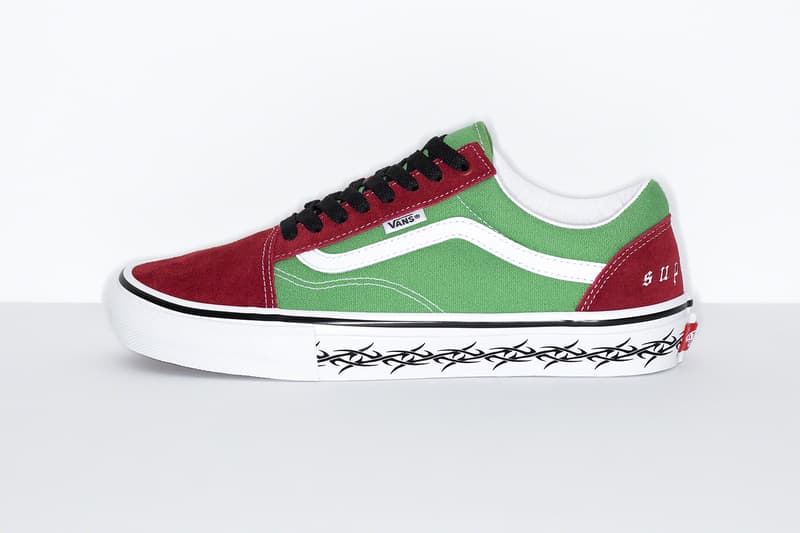 シュプリーム x ヴァンズ トライバル柄　2021年秋冬 Supreme Vans Fall 2021 Collaboration Release Info Date Buy Price Half Cab Old Skool