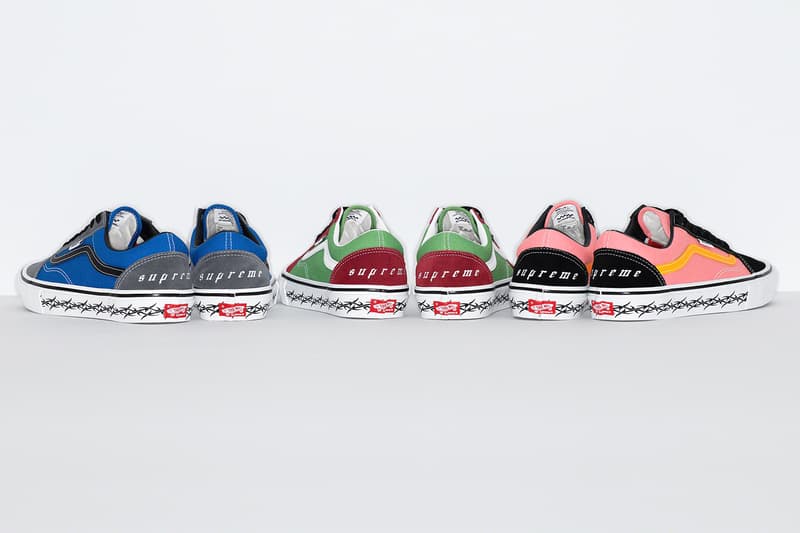 シュプリーム x ヴァンズ トライバル柄　2021年秋冬 Supreme Vans Fall 2021 Collaboration Release Info Date Buy Price Half Cab Old Skool