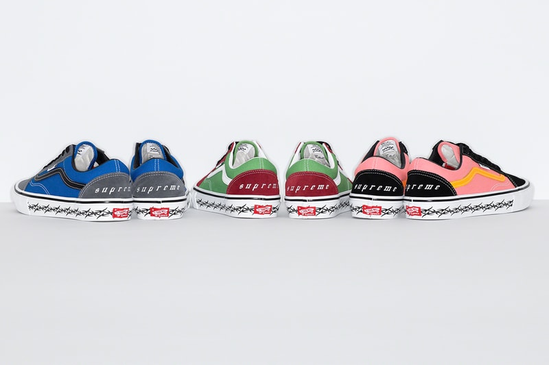 シュプリーム x ヴァンズ トライバル柄　2021年秋冬 Supreme Vans Fall 2021 Collaboration Release Info Date Buy Price Half Cab Old Skool