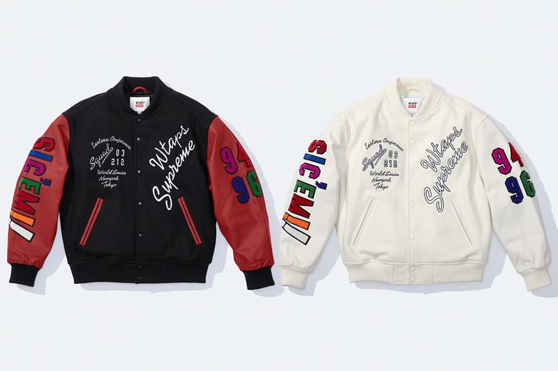 シュプリーム x ダブルタップスによる12年ぶりのコラボコレクションが発売 Supreme x WTAPS 2021 fall collab collection release info Tetsu Nishiyama