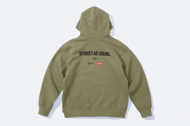 シュプリーム x ダブルタップスによる12年ぶりのコラボコレクションが発売 Supreme x WTAPS 2021 fall collab collection release info Tetsu Nishiyama