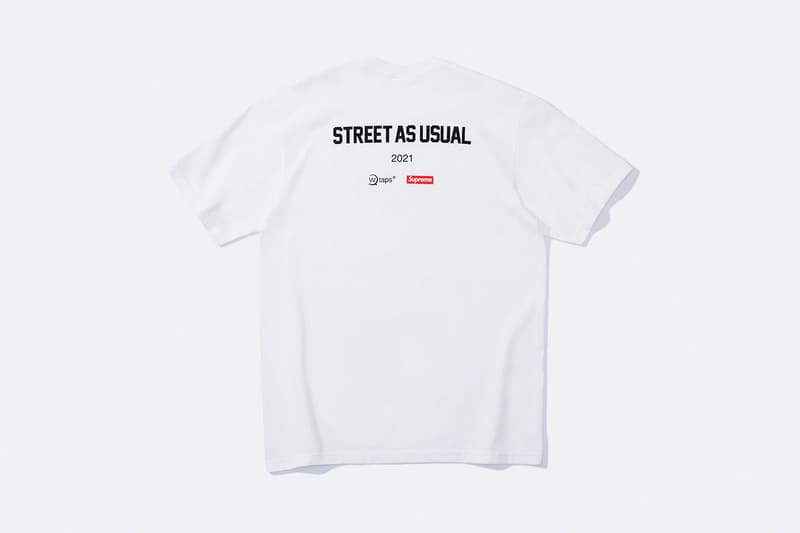 シュプリーム x ダブルタップスによる12年ぶりのコラボコレクションが発売 Supreme x WTAPS 2021 fall collab collection release info Tetsu Nishiyama
