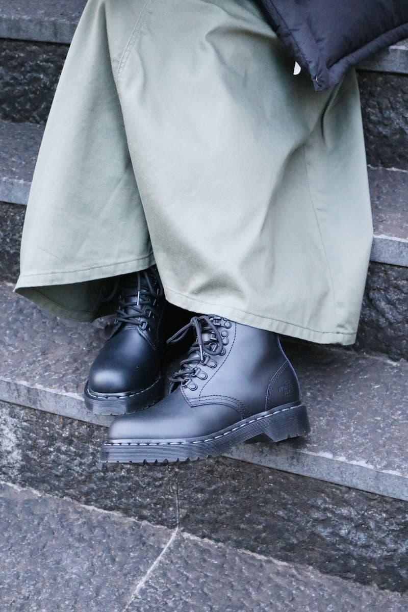 ザ・ノース・フェイス パープル レーベルxドクターマーチンが2年ぶり2度目のコラボレーションを発表 THE NORTH FACE Purple Label Dr. Martens second collab 101 boots release info