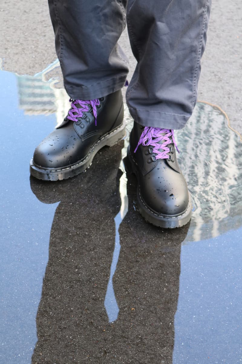 ザ・ノース・フェイス パープル レーベルxドクターマーチンが2年ぶり2度目のコラボレーションを発表 THE NORTH FACE Purple Label Dr. Martens second collab 101 boots release info