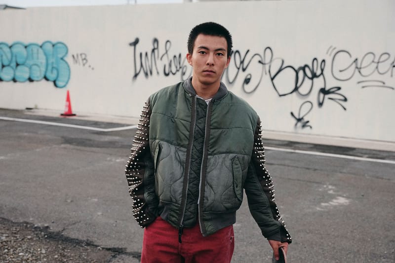 UNITED ARROWS & SONS からアーティスト 神山隆二によるリメイク MA-1 が登場