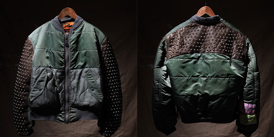 ユナイテッドアローズアンドサンズx神山隆二のリメイクMA-1が登場  