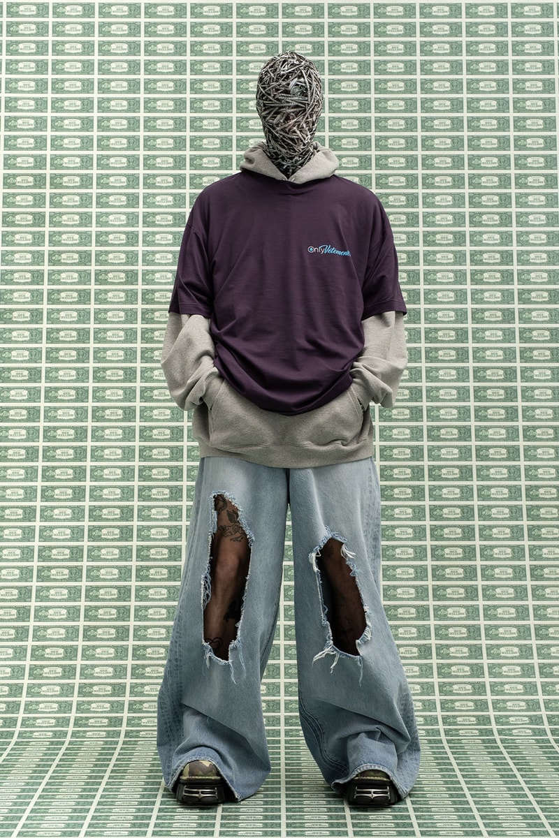 ヴェトモン 2022年秋冬コレクション Vetements FW22 Is All About Affluence in the New Era of Cryptocurrency bitcoin wealth millionaires onlyfans digital layering gransformable pieces vetements xnew rock vpn 