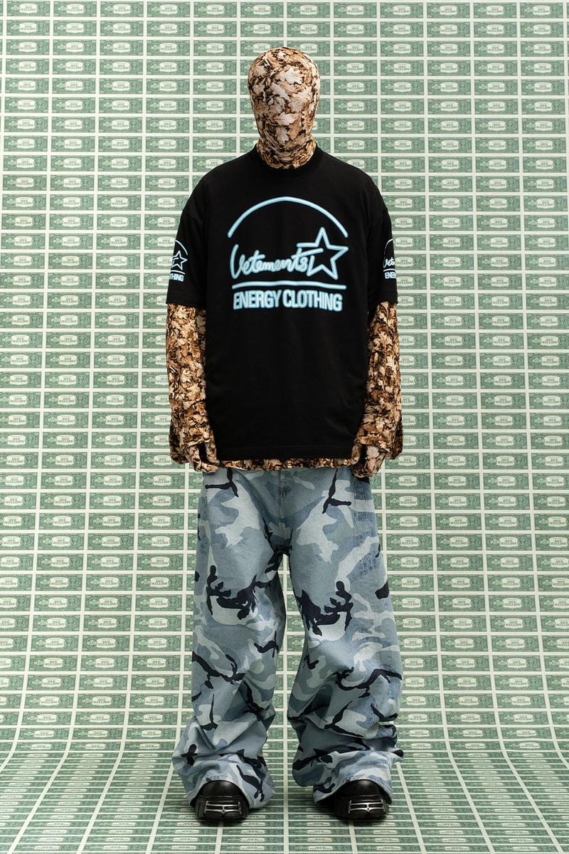 ヴェトモン 2022年秋冬コレクション Vetements FW22 Is All About Affluence in the New Era of Cryptocurrency bitcoin wealth millionaires onlyfans digital layering gransformable pieces vetements xnew rock vpn 