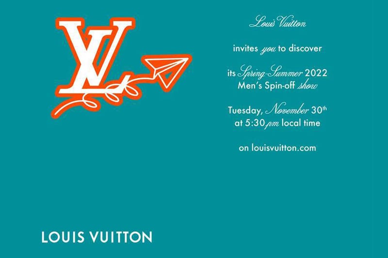 Louis Vuitton がヴァージル・アブローの手掛けた2022年春夏メンズコレクションのスピンオフショーをライブ配信