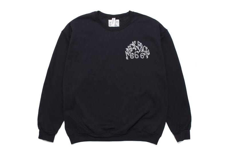 美品 ワコマリア ネックフェイス 天使と悪魔 天国と地獄 スウェット XL  