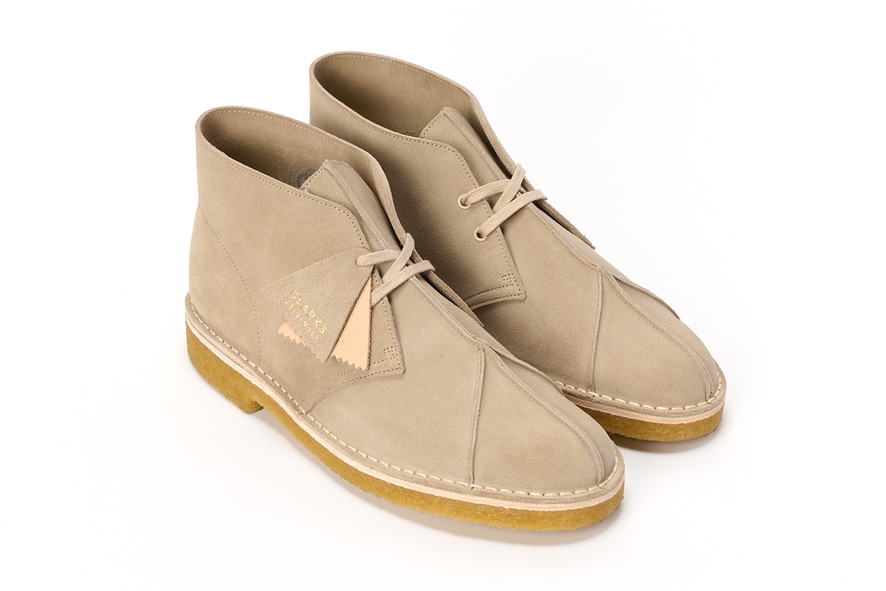 エンダースキーマxクラークスが初となるコラボモデル デザートシームを発売 Hender Scheme and Clarks Originals Reimagine the Desert Boot Footwear 