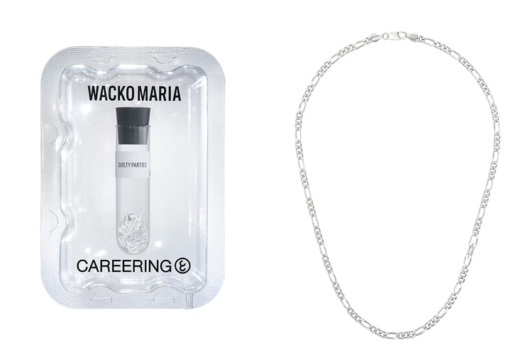 昵懇の仲にある WACKO MARIA x CAREERING からコラボネックレスがリリース