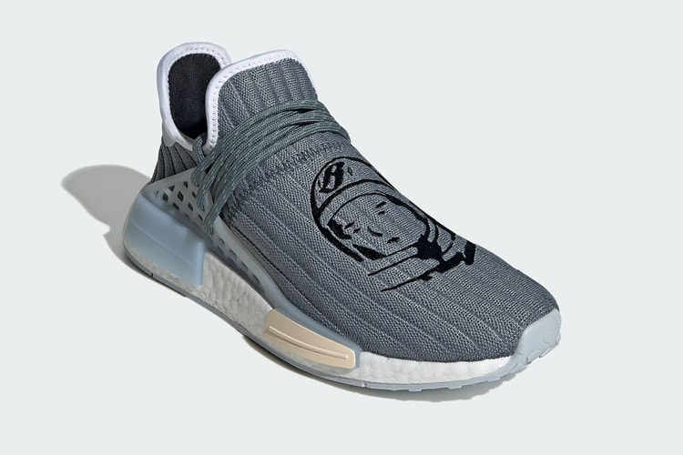 adidas Originals が Billionaire Boys Club のアイコニックなロゴを配置した NMD Hu を発売