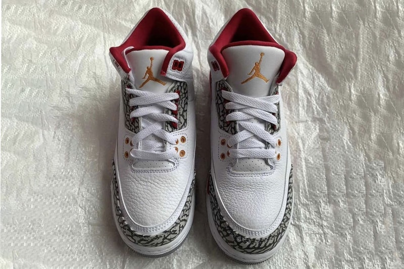 エア ジョーダン 7のオリジナルカラーを纏ったエア ジョーダン 3“カーディナル レッド”のビジュアルが浮上 Air Jordan 3 Cardinal Red First Look Release Info ct8532-126 Date Buy Price 