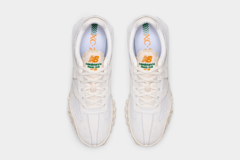 カサブランカ x ニューバランスによるホワイトカラーを纏ったコラボ XC-72 が登場 Casablanca© x New Balance XC-72 white release info 2021 fall winter