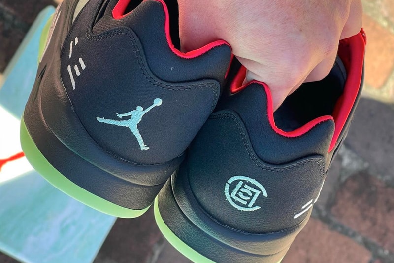 クロット x エアジョーダン 5 ローのディテールをチェック CLOT Air Jordan 5 Low Closer Look Release Info Date Buy Price 