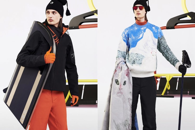 DIOR がピーター・ドイグとコラボした2021年スキーカプセルコレクションを発売