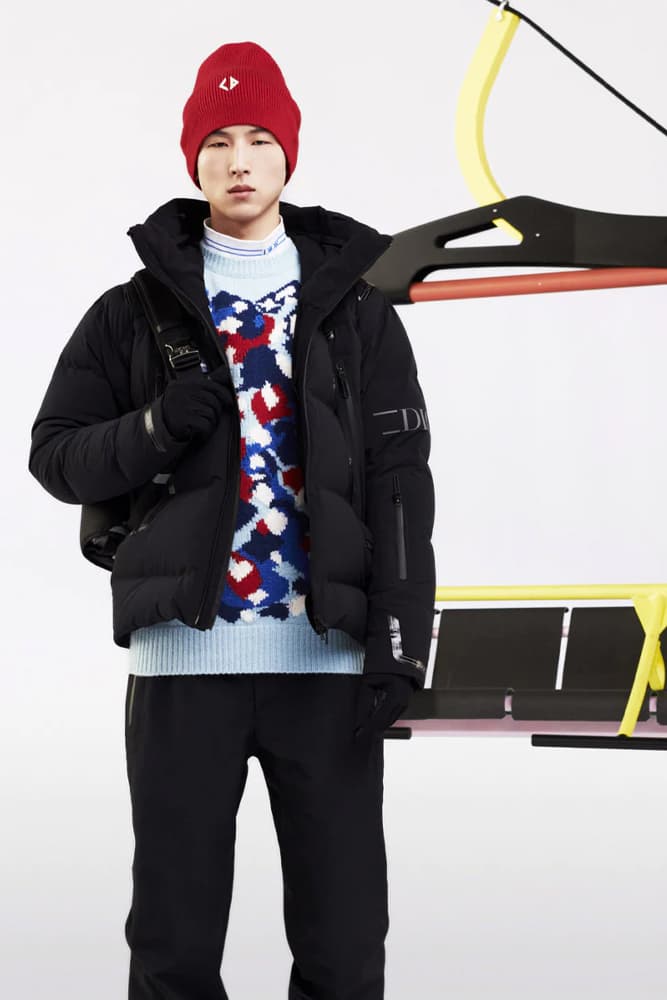 ディオールがピーター・ドイグとコラボした2021年スキーカプセルコレクションを発売 Dior Ski Capsule Mens Winter 2021 Kim Jones Peter Doig Collection Release Information Boots Shoes Sled Goggles Helmet Sled