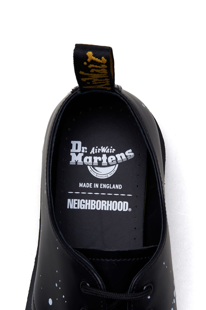 NEIGHBORHOOD× Dr.Martens コラボ 8ホールブーツ UK10 ネイバーフッド ドクターマーチン ブラック 完売品滝沢 NEIGHBORHOOD × のコラボレーションシューズが3年