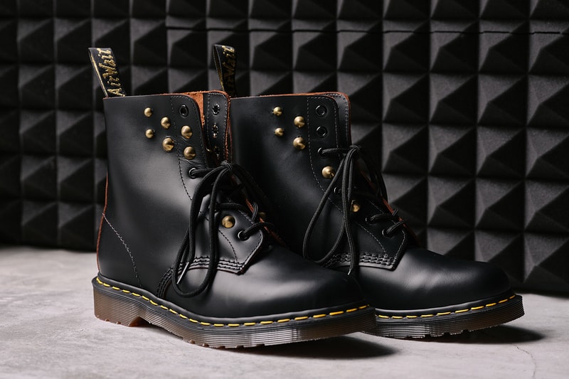 ドクターマーチンからウルフズ ヘッドによるカスタムが施されたスペシャルモデルが登場 DR. MARTENS MADE IN ENGLAND CUSTOMIZED by WOLFʼS HEAD release info 1460 8 hole boots 1461 3 hole shoes 