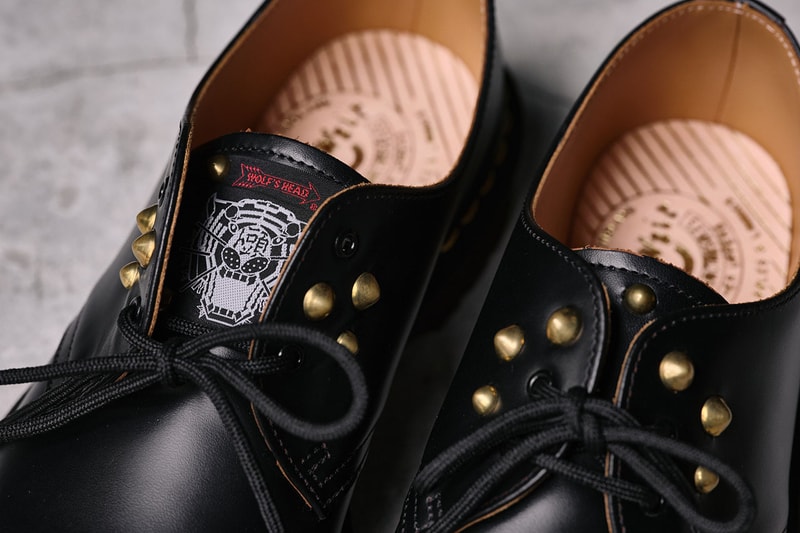 ドクターマーチンからウルフズ ヘッドによるカスタムが施されたスペシャルモデルが登場 DR. MARTENS MADE IN ENGLAND CUSTOMIZED by WOLFʼS HEAD release info 1460 8 hole boots 1461 3 hole shoes 