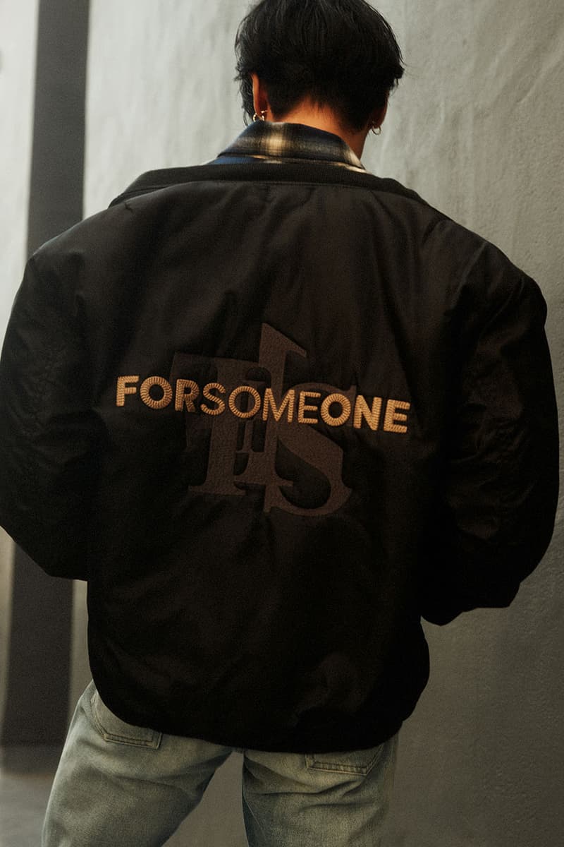 フォーサムワンがフォステックスガーメンツとのコラボ MA-1を発売 forsomeone fostex garments collab ma 1 release info