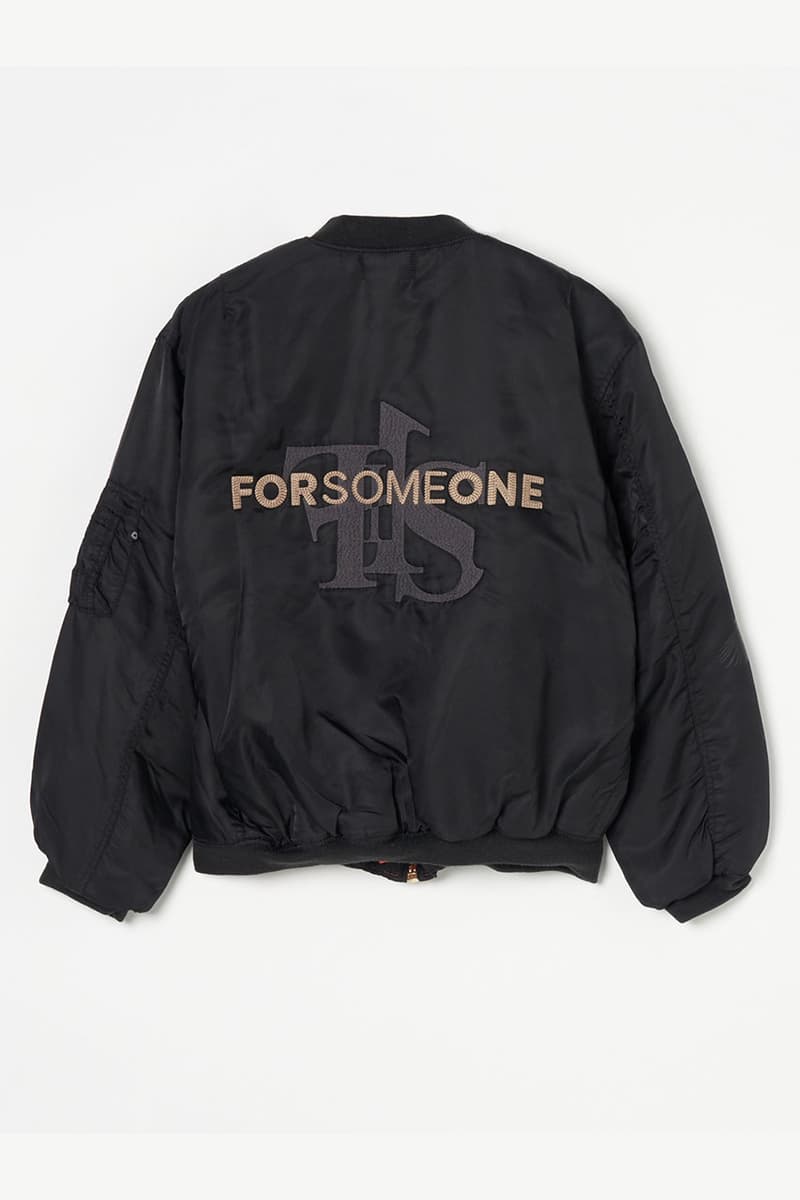 フォーサムワンがフォステックスガーメンツとのコラボ MA-1を発売 forsomeone fostex garments collab ma 1 release info