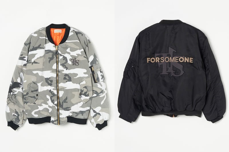 FORSOMEONE が FOSTEX GARMENTS とのコラボ MA-1 を発売