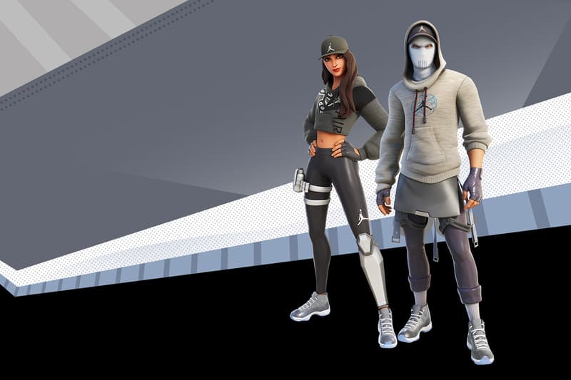 ジョーダン ブランドとフォートナイトのコラボレーションが再び実現 fortnite jordan brand air jordan 11 cool grey 11 xi outfits cosmetics release date info store list buying guide photos price 