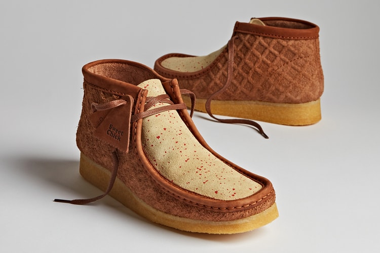 フライドチキン & ワッフルのレストラン Sweet Chick と Clarks Originals による異色 Wallabee が誕生