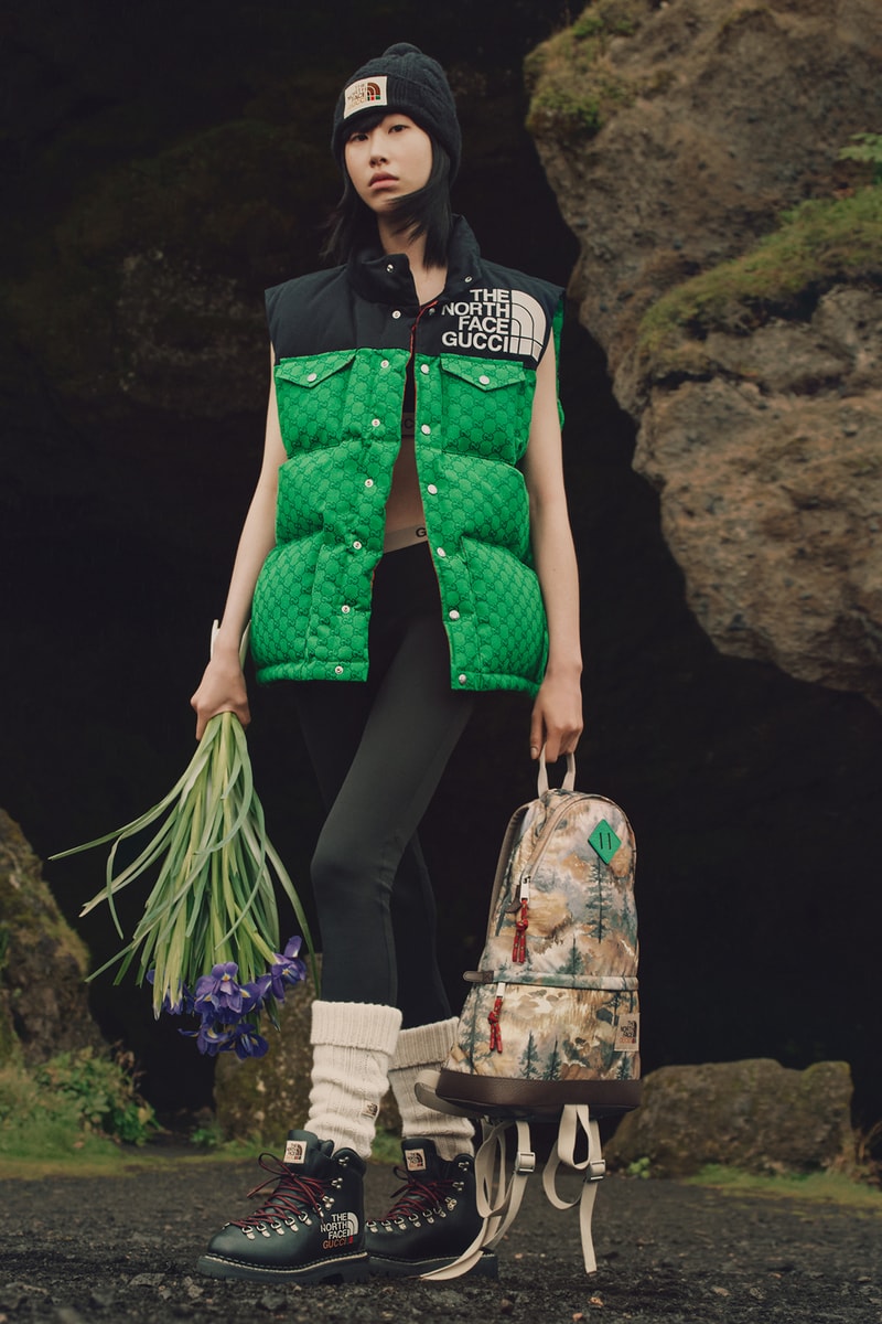 ザ・ノース・フェイスx グッチによるコラボコレクション第2弾のキャンペーンビジュアルが公開 Gucci and The North Face Present “Chapter 2” of its Iconic Collaboration Part Two Collection Design 