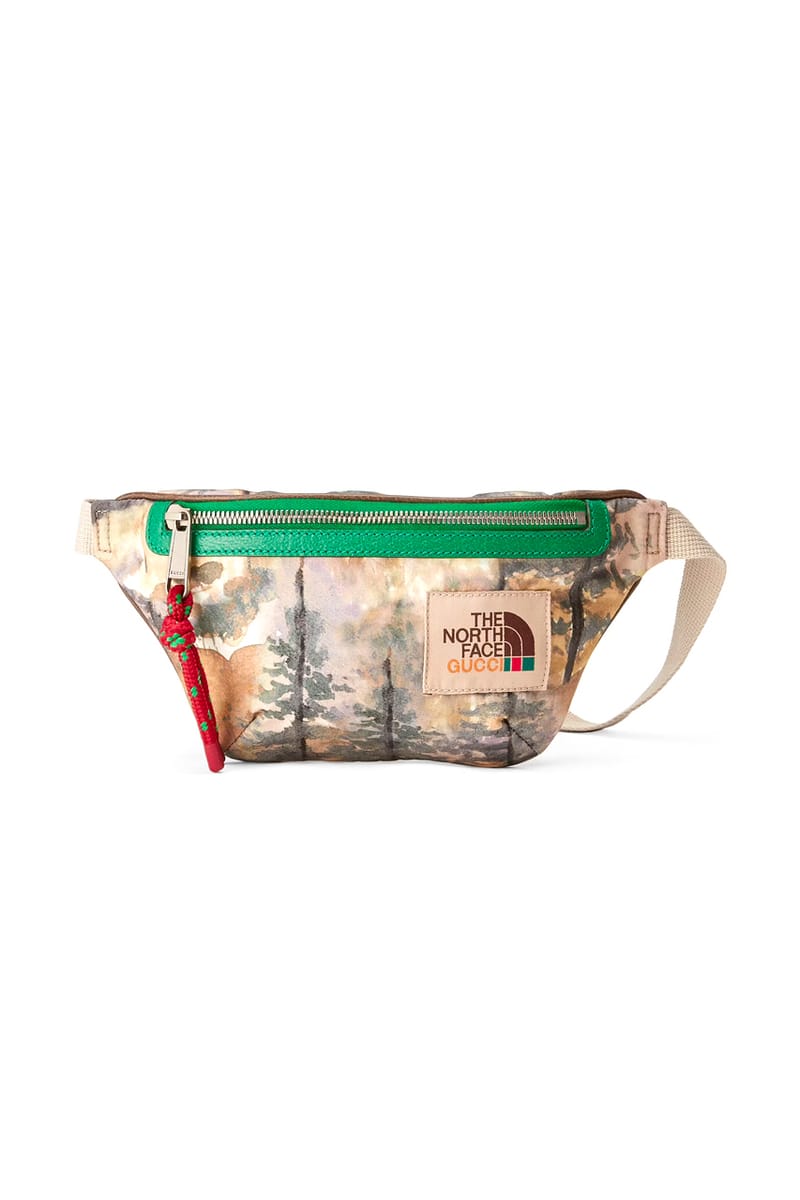 gucci north face fanny pack