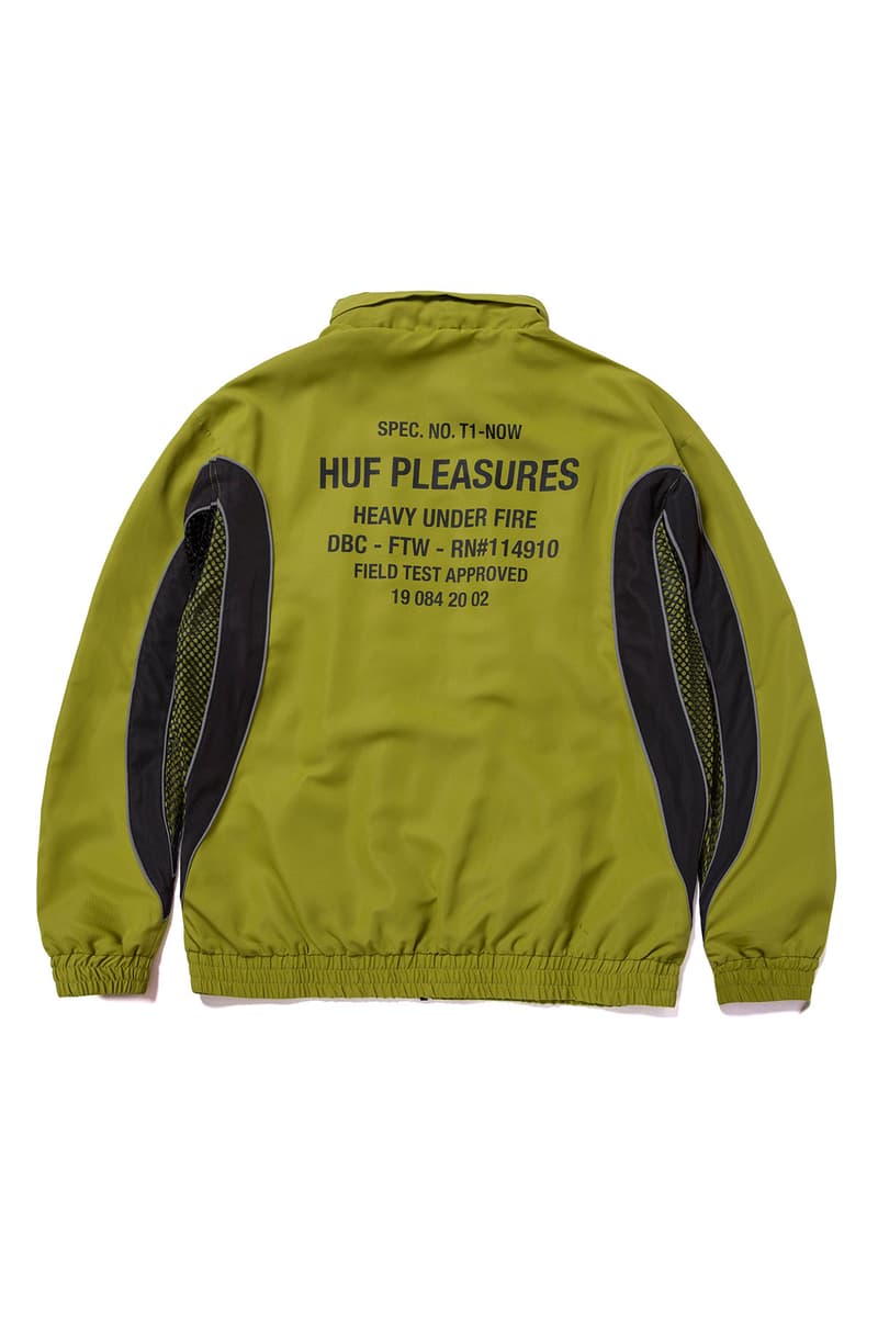 ハフ x プレジャーズによる90年代〜00年代初頭をテーマにしたコラボコレクションが発売 HUF x Pleasures Latest Collaboration Is a Nod to the '90s huf pleasures nostalgic collaboration release info streetwear skatewear '90s 2000s era jacquarde oversized silhouettes lookbook